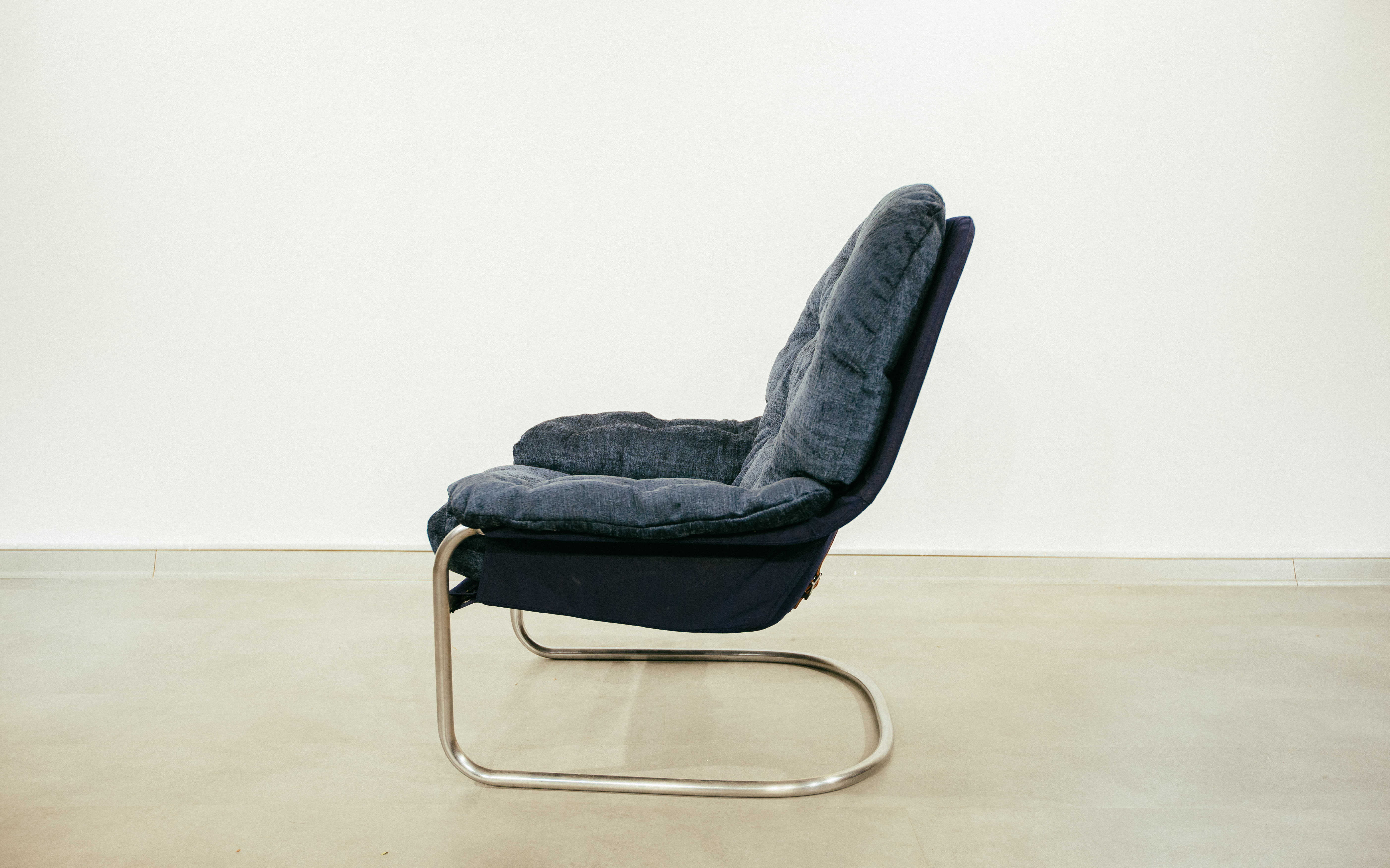 1970's steel tube DUX armchair